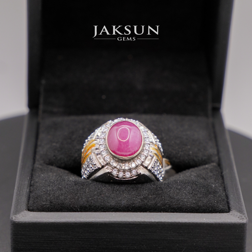 Cincin Ruby (Alpaka Setting) 01