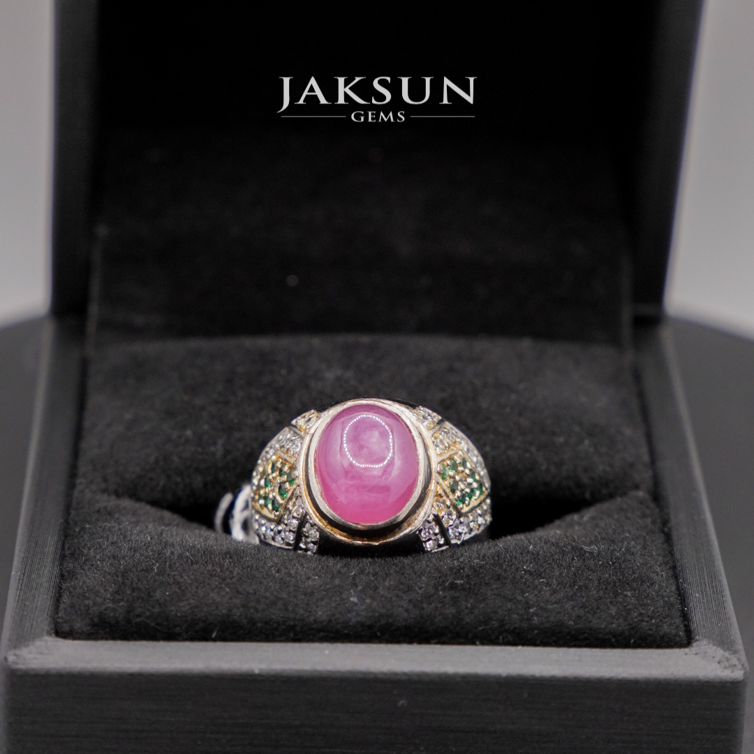 Cincin Ruby (Alpaka Setting) 04