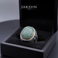 Cincin Giok Nabire (Setting Alpaka) 004