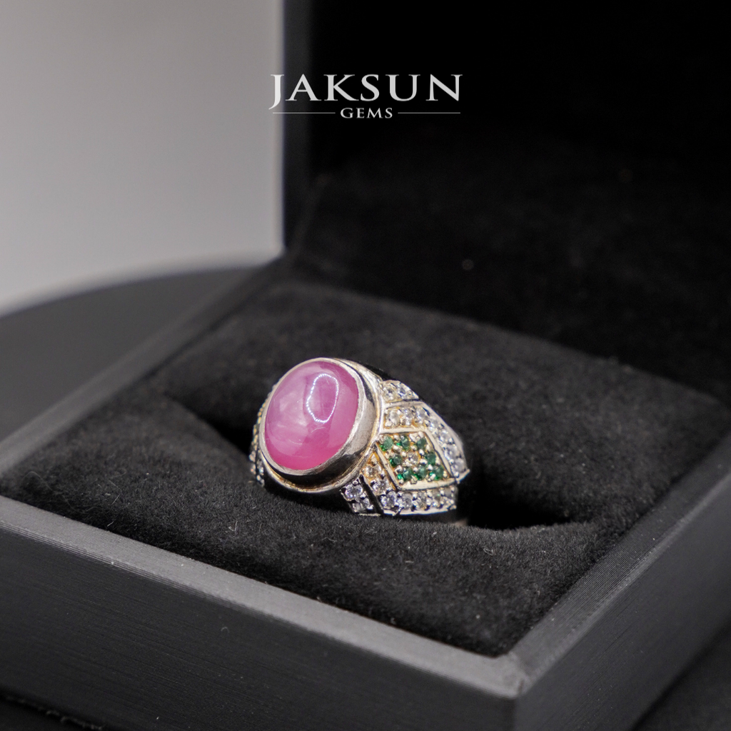 Cincin Ruby (Alpaka Setting) 04