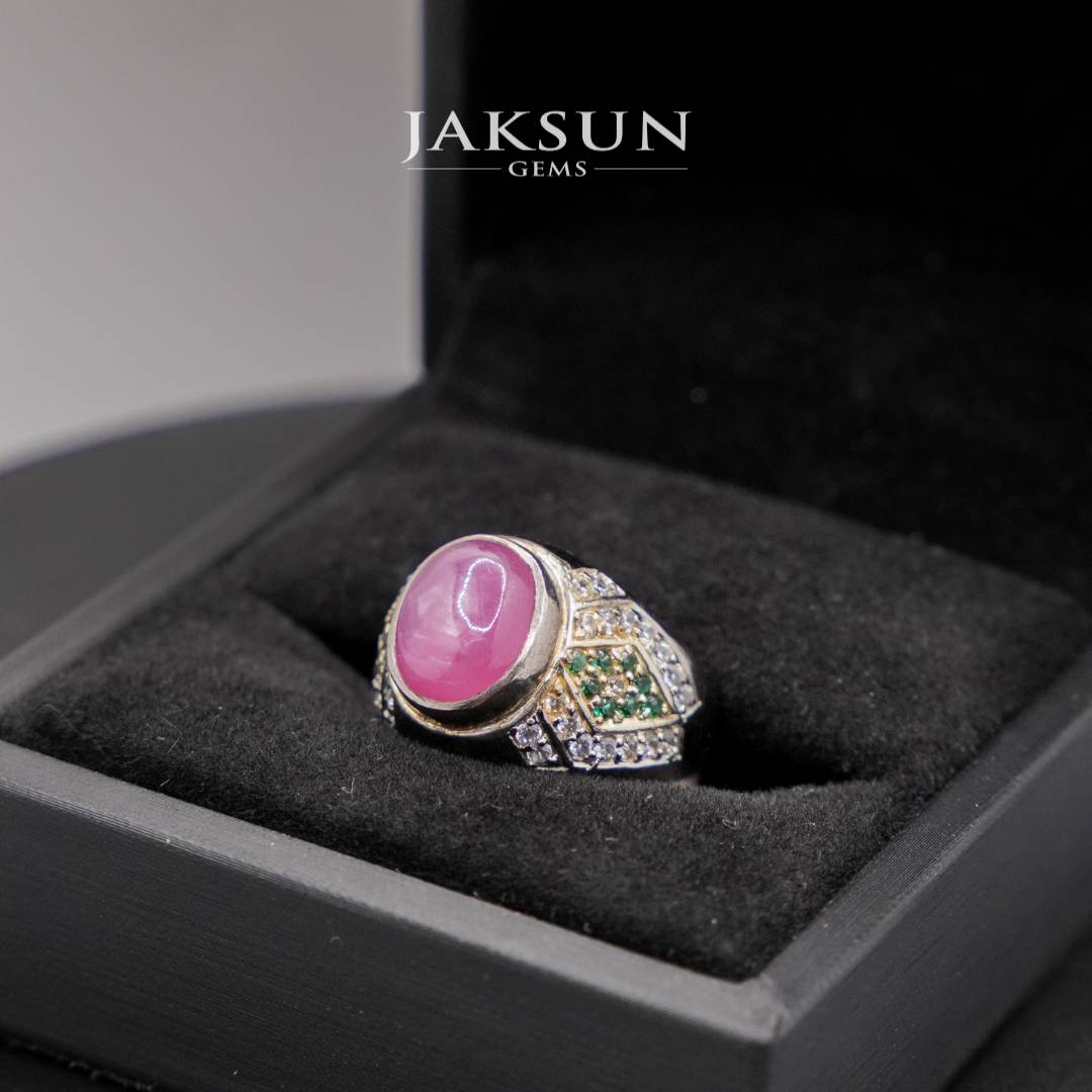 Cincin Ruby (Alpaka Setting) 04