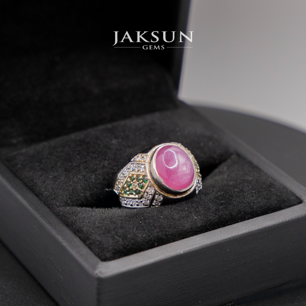 Cincin Ruby (Alpaka Setting) 04