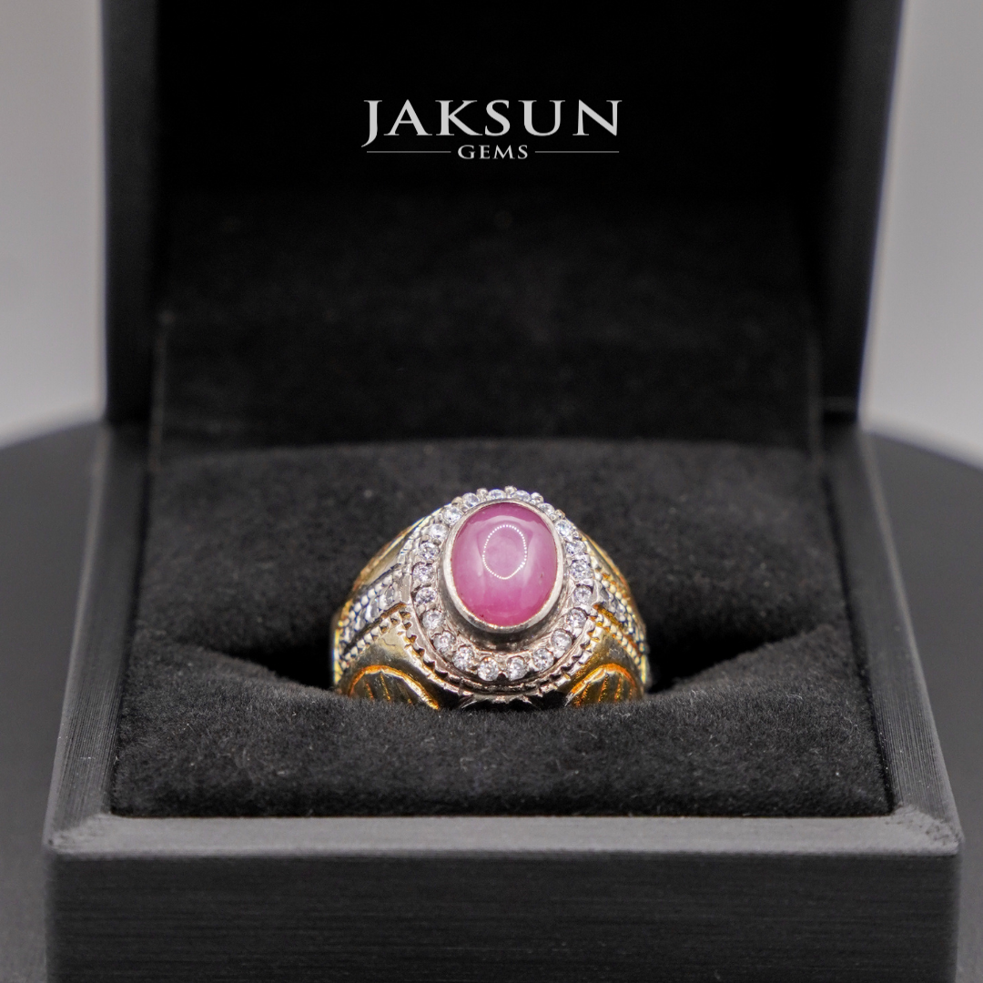 Cincin Ruby (Alpaka Setting) 05