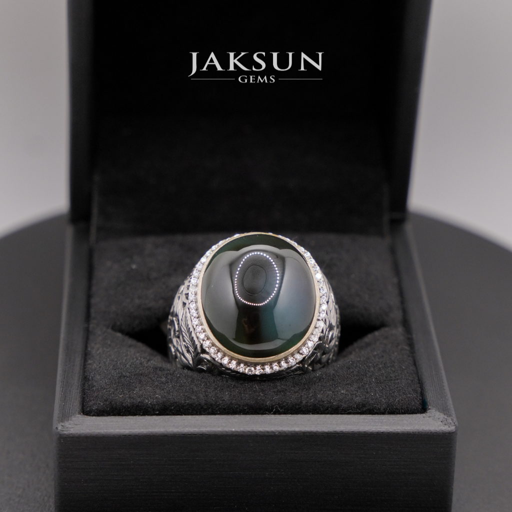 Premium Set: Bacan's Silver 925 Ring With Crafted Design (SRI NAGA) #005
