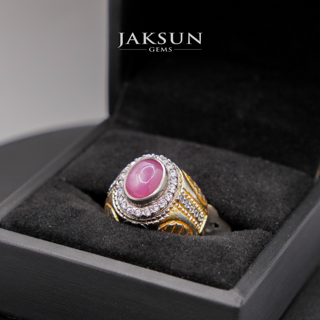 Cincin Ruby (Alpaka Setting) 05