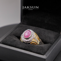 Cincin Ruby (Alpaka Setting) 05
