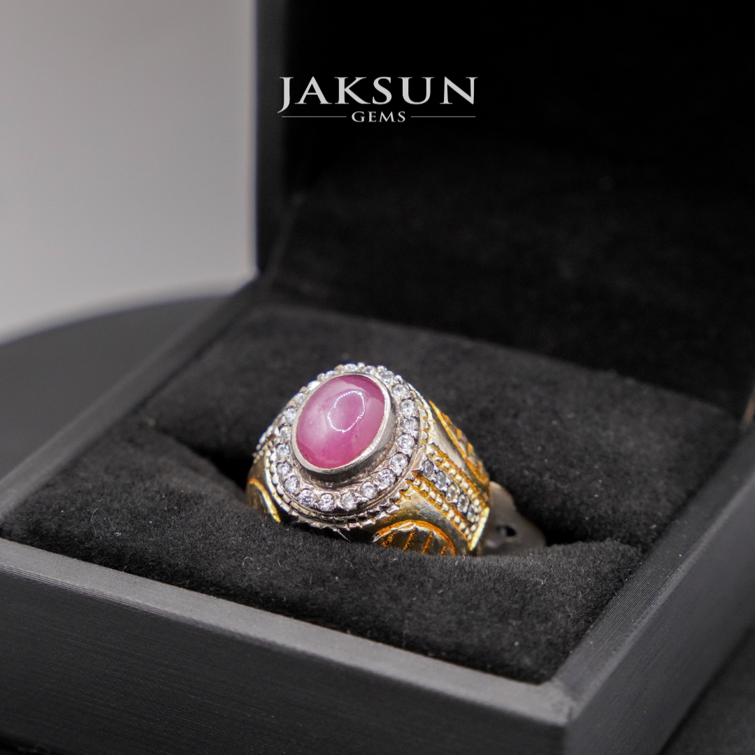 Cincin Ruby (Alpaka Setting) 05