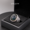 Premium Set: Bacan's Silver 925 Ring With Crafted Design (SRI NAGA) #005