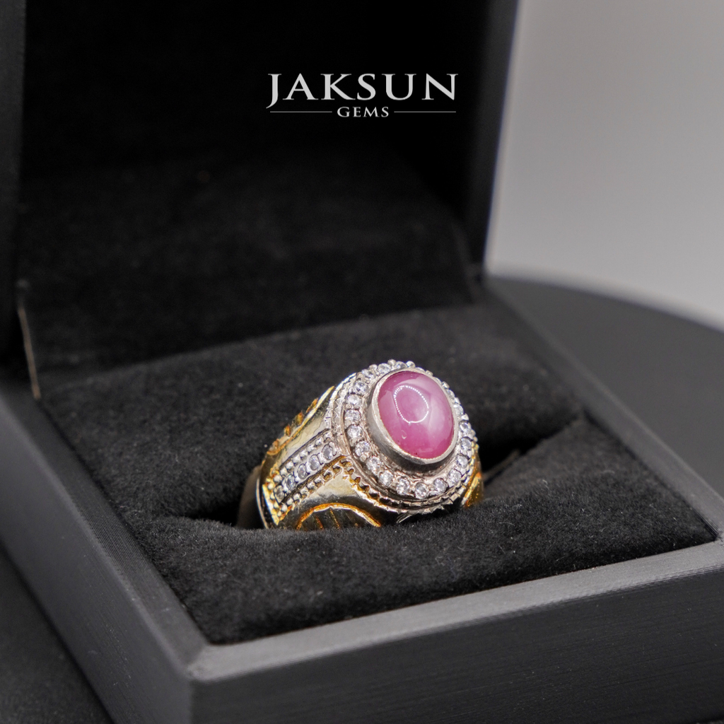 Cincin Ruby (Alpaka Setting) 05