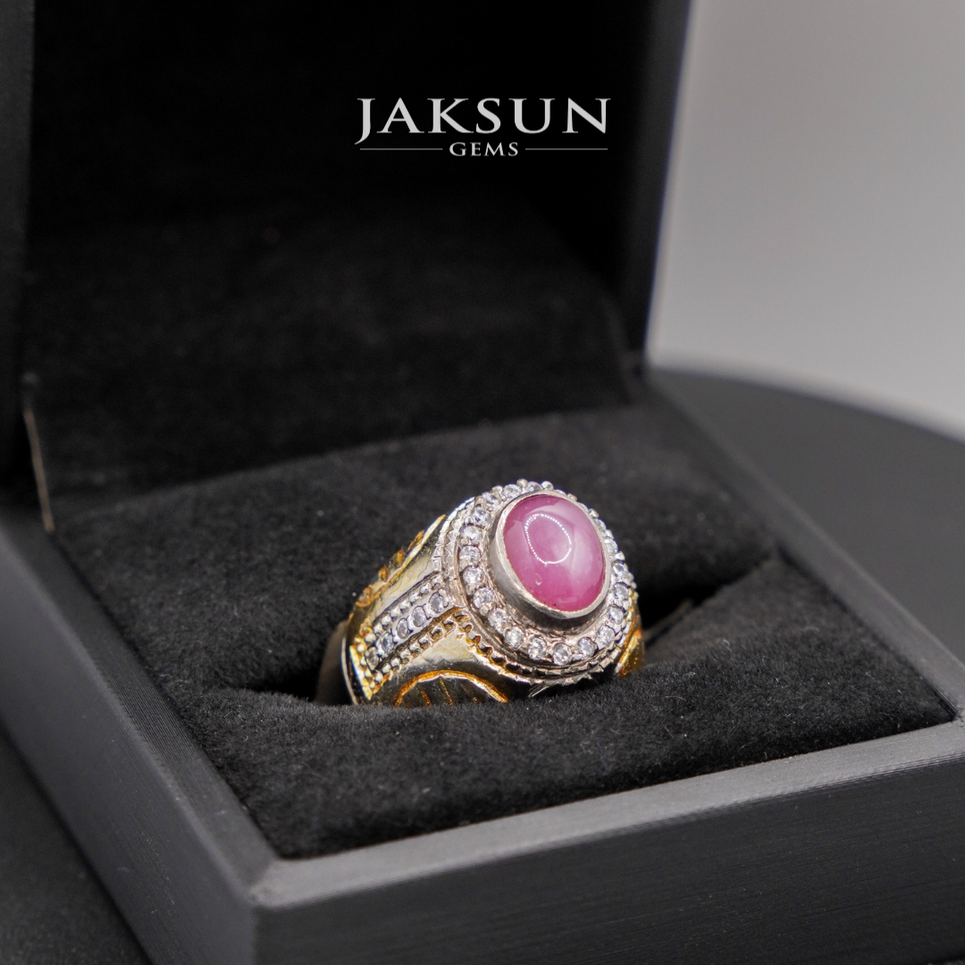Cincin Ruby (Alpaka Setting) 05