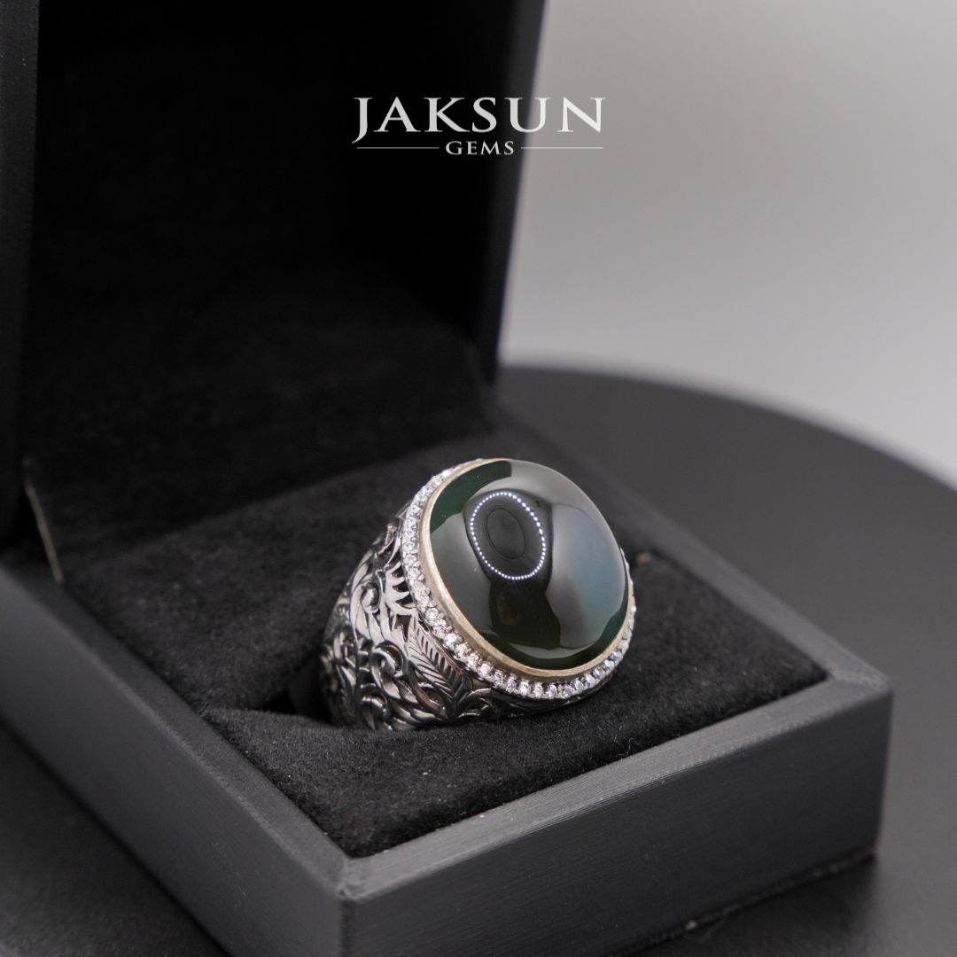 Premium Set: Bacan's Silver 925 Ring With Crafted Design (SRI NAGA) #005