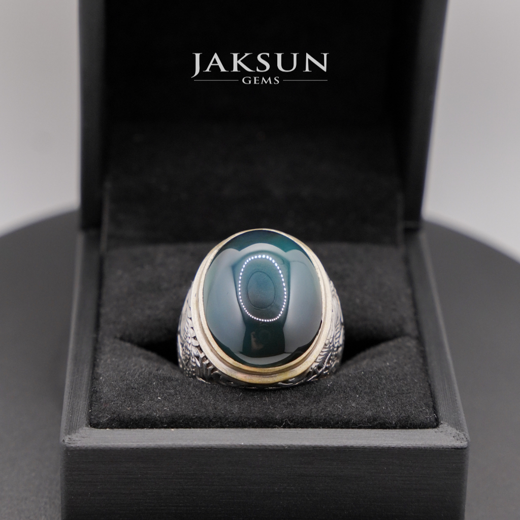Premium Set: Bacan's Silver 925 Ring With Crafted Design (SRI NAGA) #006