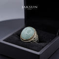 Cincin Giok Nabire (Setting Alpaka) 006