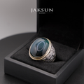 Premium Set: Bacan's Silver 925 Ring With Crafted Design (SRI NAGA) #006