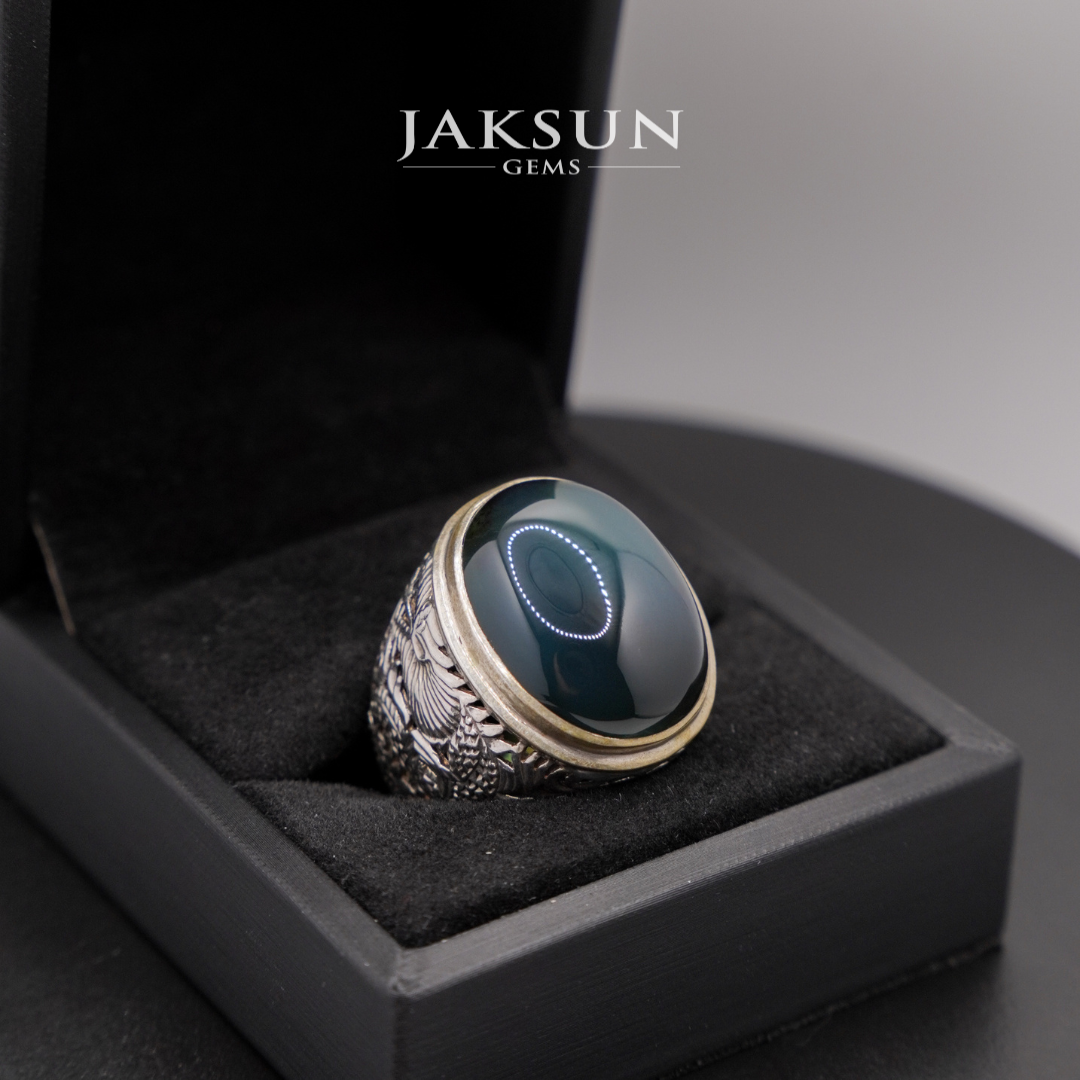 Premium Set: Bacan's Silver 925 Ring With Crafted Design (SRI NAGA) #006