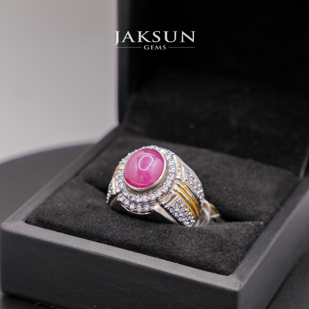 Cincin Ruby (Alpaka Setting) 01