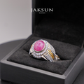 Cincin Ruby (Alpaka Setting) 01