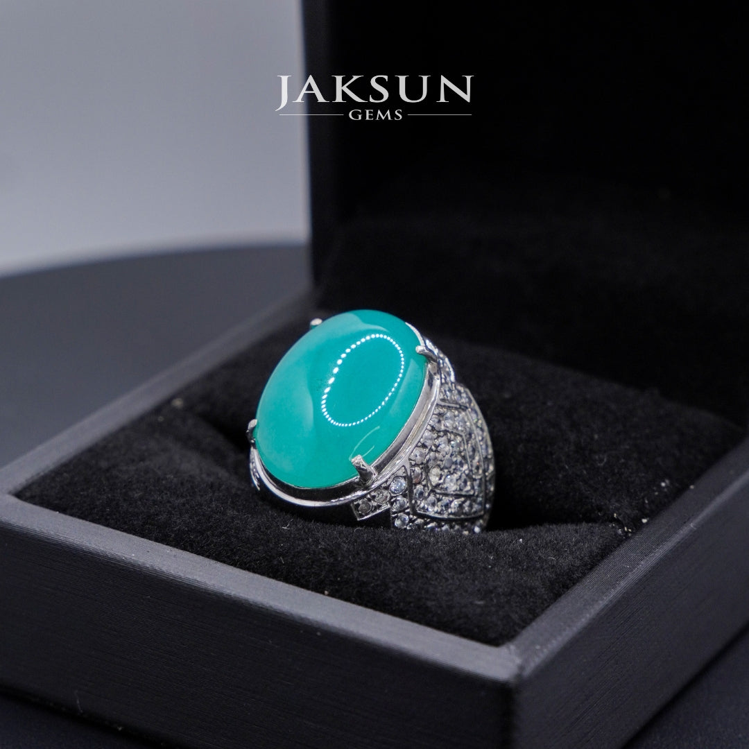 Cincin Bacan Doko Majiko (Silver Setting 925) 034