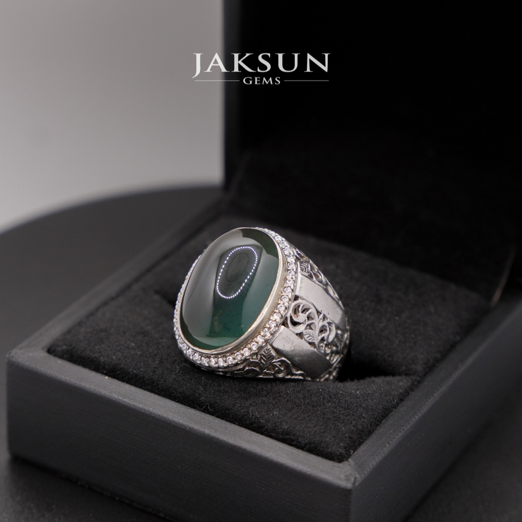 Premium Set: Bacan's Silver 925 Ring With Crafted Design (SRI NAGA) #007