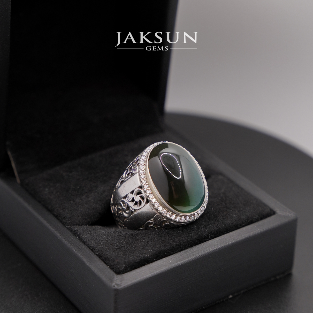 Premium Set: Bacan's Silver 925 Ring With Crafted Design (SRI NAGA) #007
