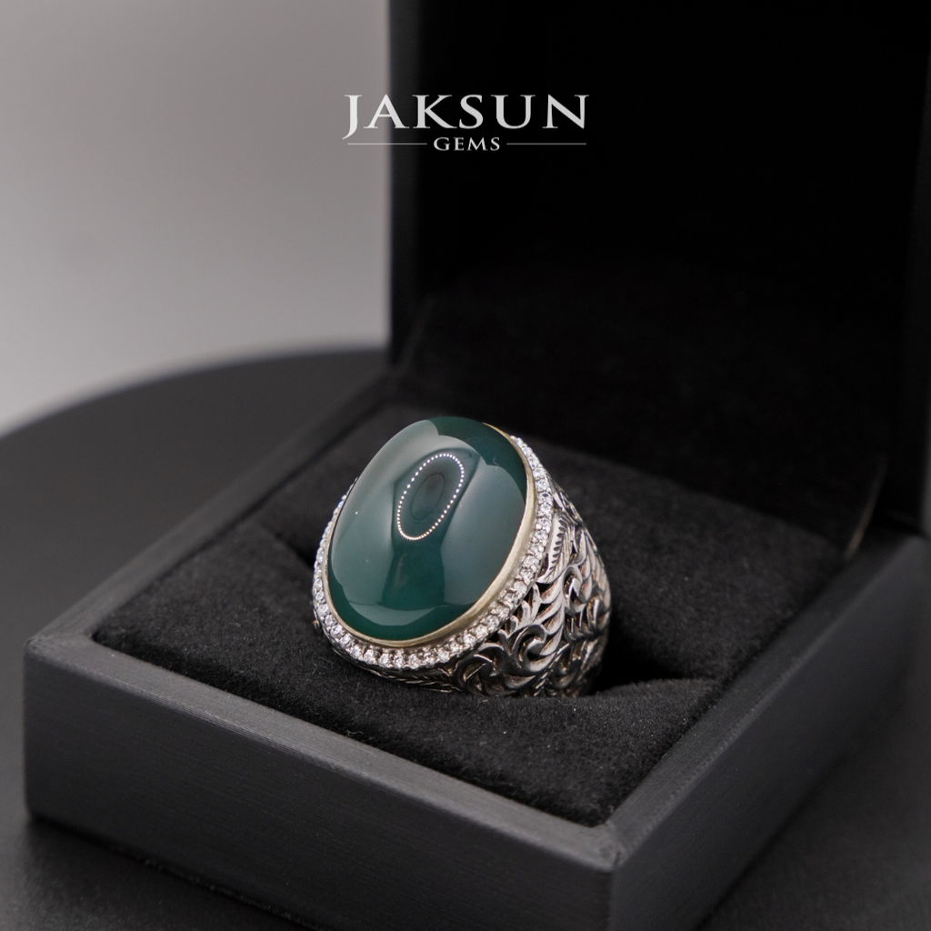 Premium Set: Bacan's Silver 925 Ring With Crafted Design (SRI NAGA) #008