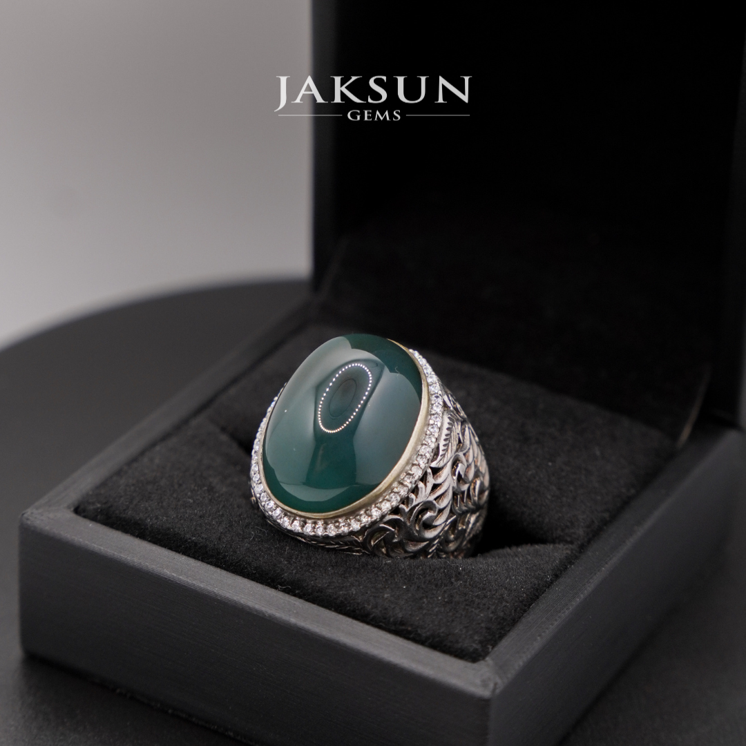 Premium Set: Bacan's Silver 925 Ring With Crafted Design (SRI NAGA) #008
