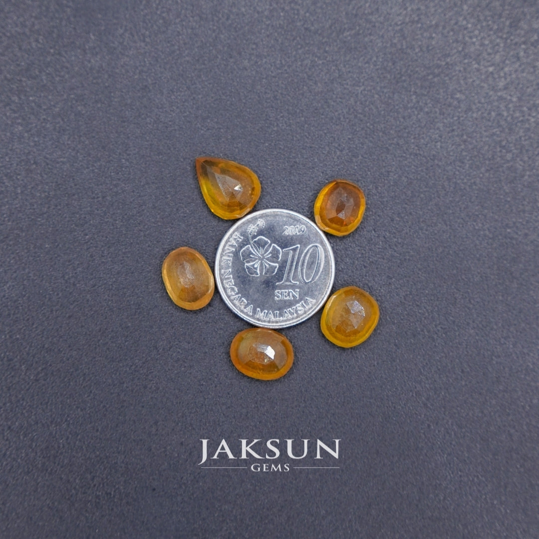 Yellow Sapphire Africa Loose Stone