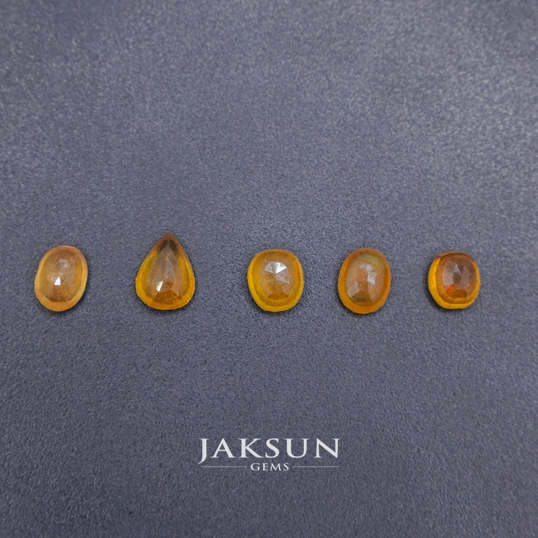 Yellow Sapphire Africa Loose Stone
