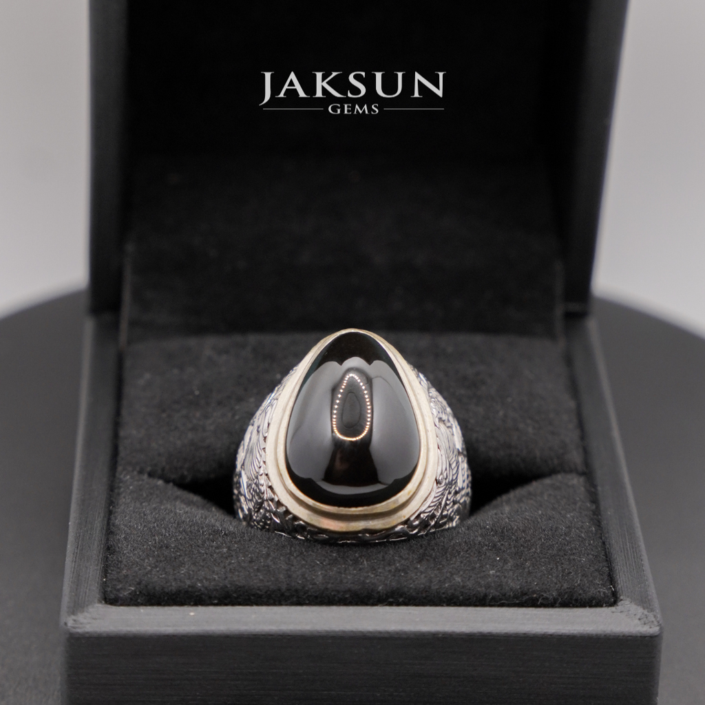Premium Set: Bacan's Silver 925 Ring With Crafted Design (SRI NAGA) #009