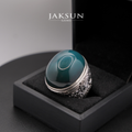Premium Set: Bacan's Silver 925 Ring With Crafted Design (SRI NAGA) #001