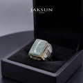 Cincin Giok Nabire (Setting Alpaka) 011