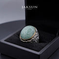 Cincin Giok Nabire (Setting Alpaka) 012