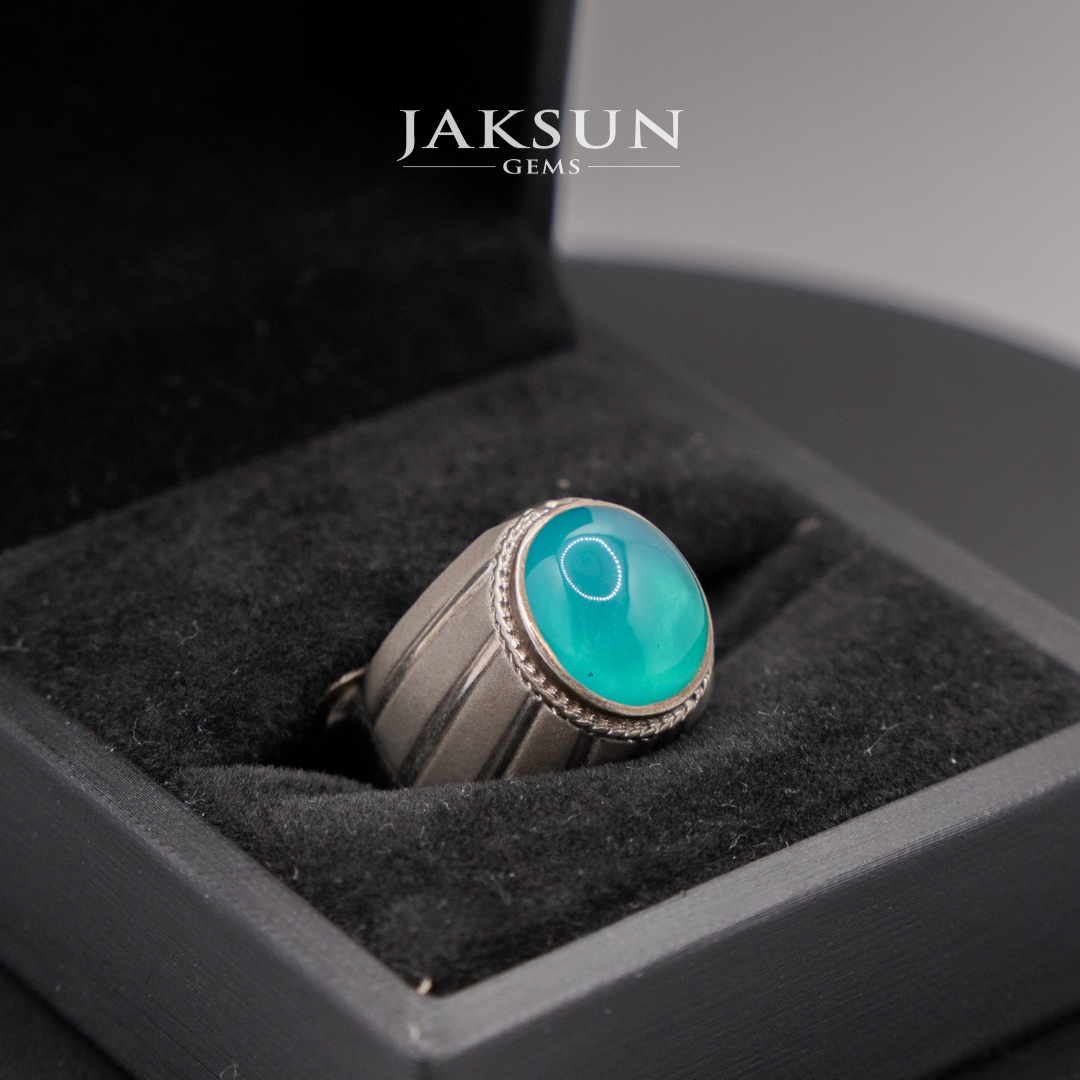 Premium Bacan Silver 925 Ring Set with Authenticity Certificate #01