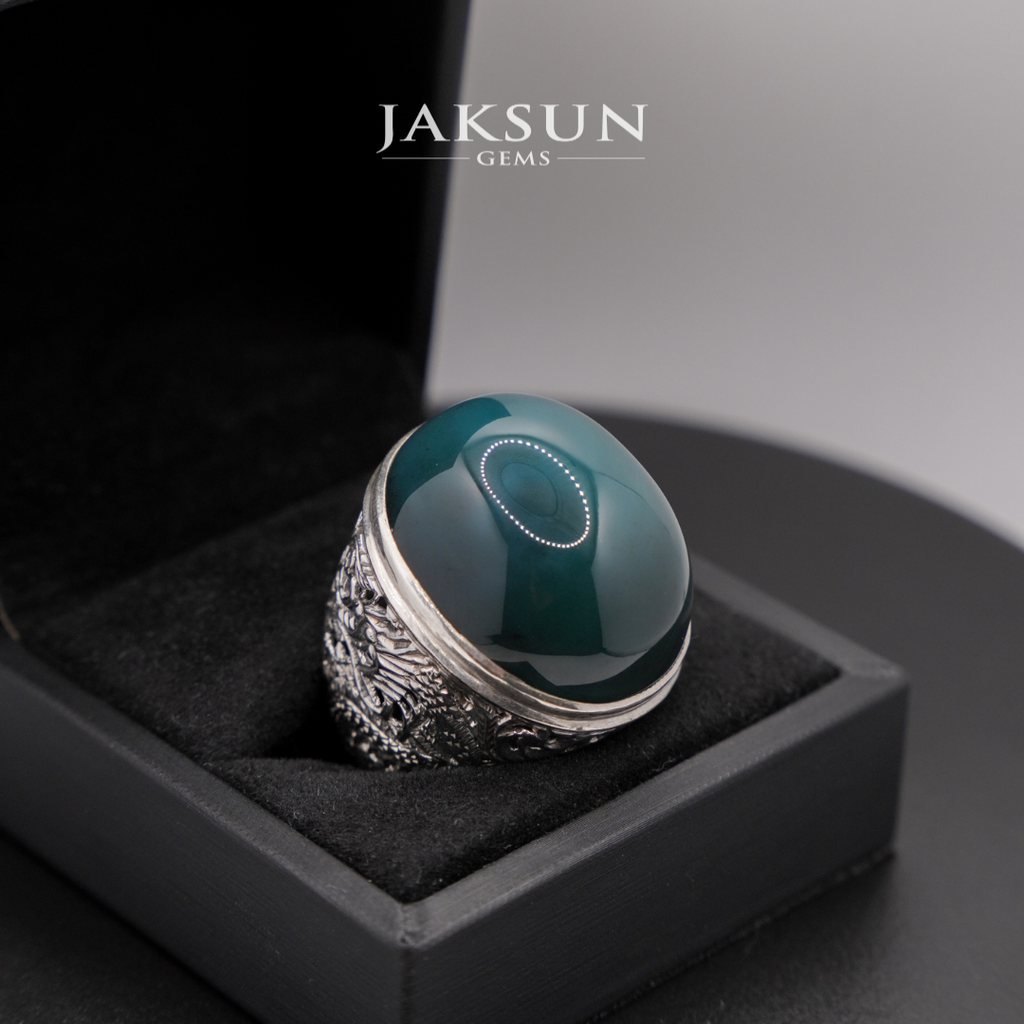 Premium Set: Bacan's Silver 925 Ring With Crafted Design (SRI NAGA) #001