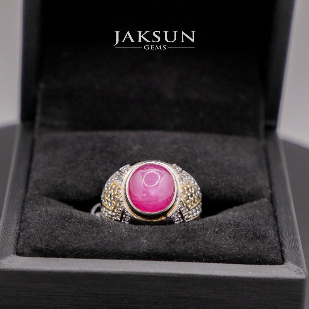 Cincin Ruby (Alpaka Setting) 02