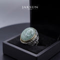 Cincin Giok Nabire (Setting Alpaka) 014
