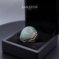 Cincin Giok Nabire (Setting Alpaka) 015