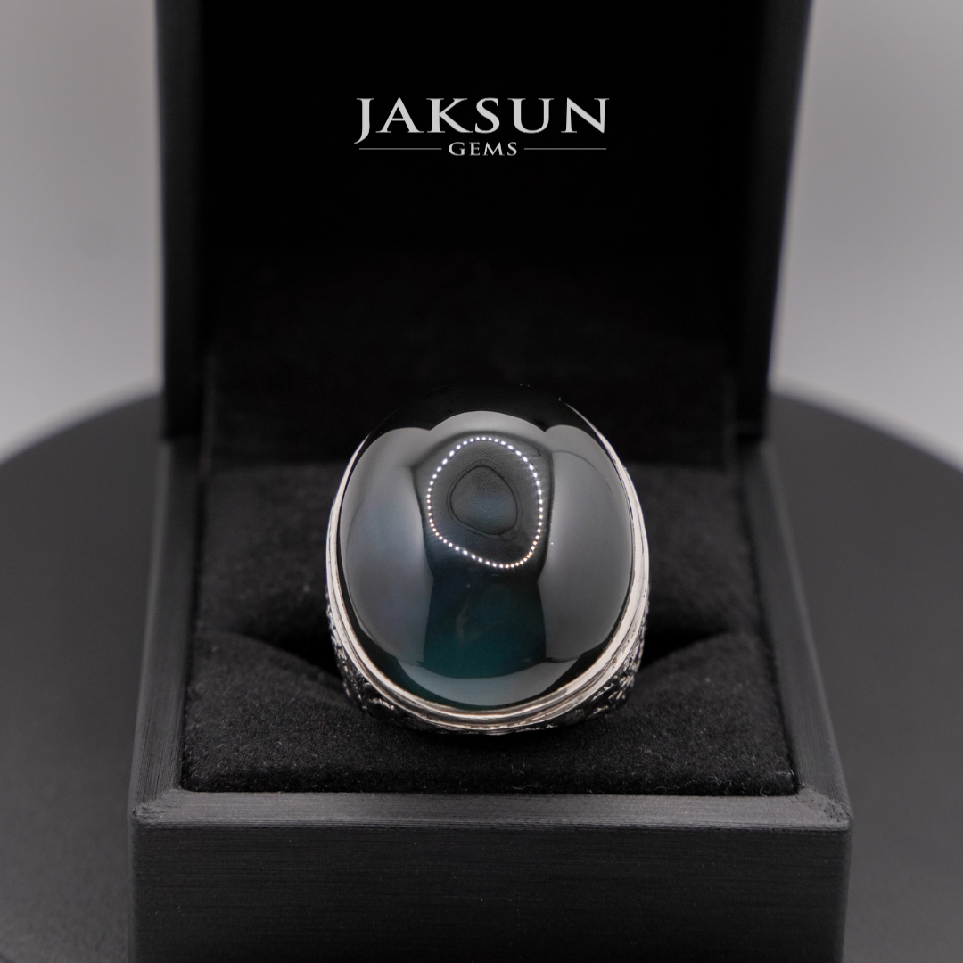Premium Set: Bacan's Silver 925 Ring With Crafted Design (SRI NAGA) #002