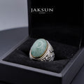 Cincin Giok Nabire (Setting Alpaka) 002