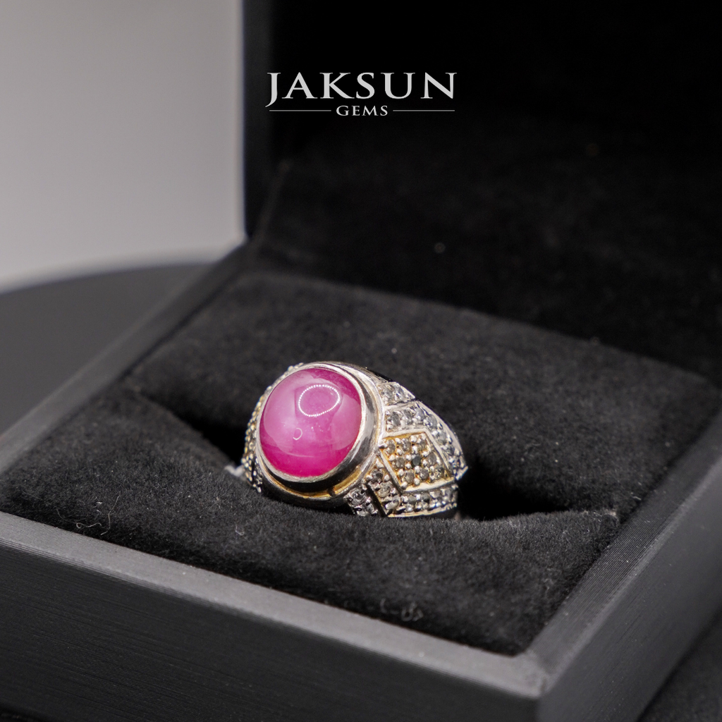Cincin Ruby (Alpaka Setting) 02