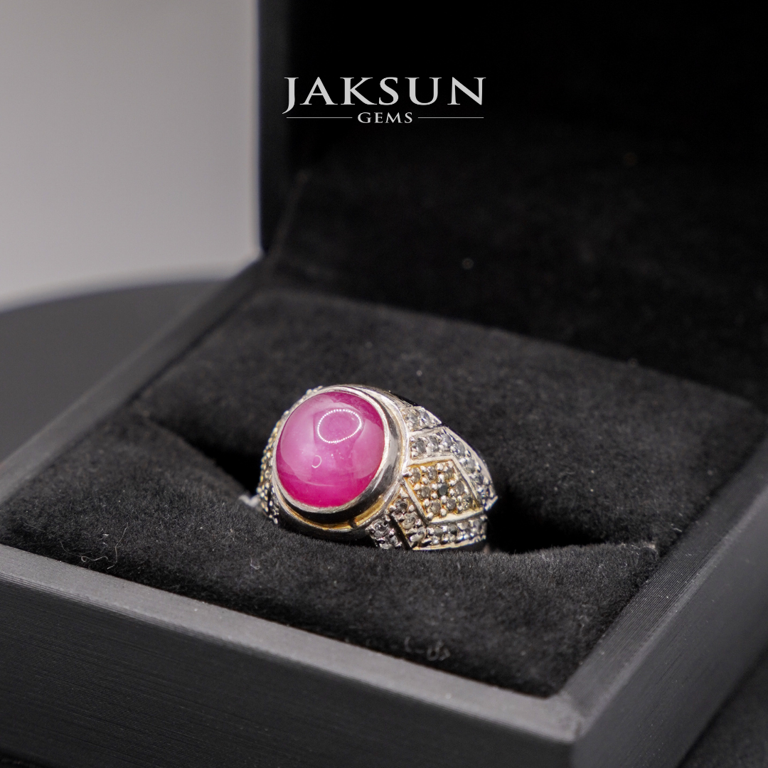 Cincin Ruby (Alpaka Setting) 02