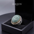 Cincin Giok Nabire (Setting Alpaka) 017