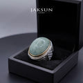 Cincin Giok Nabire (Setting Alpaka) 019