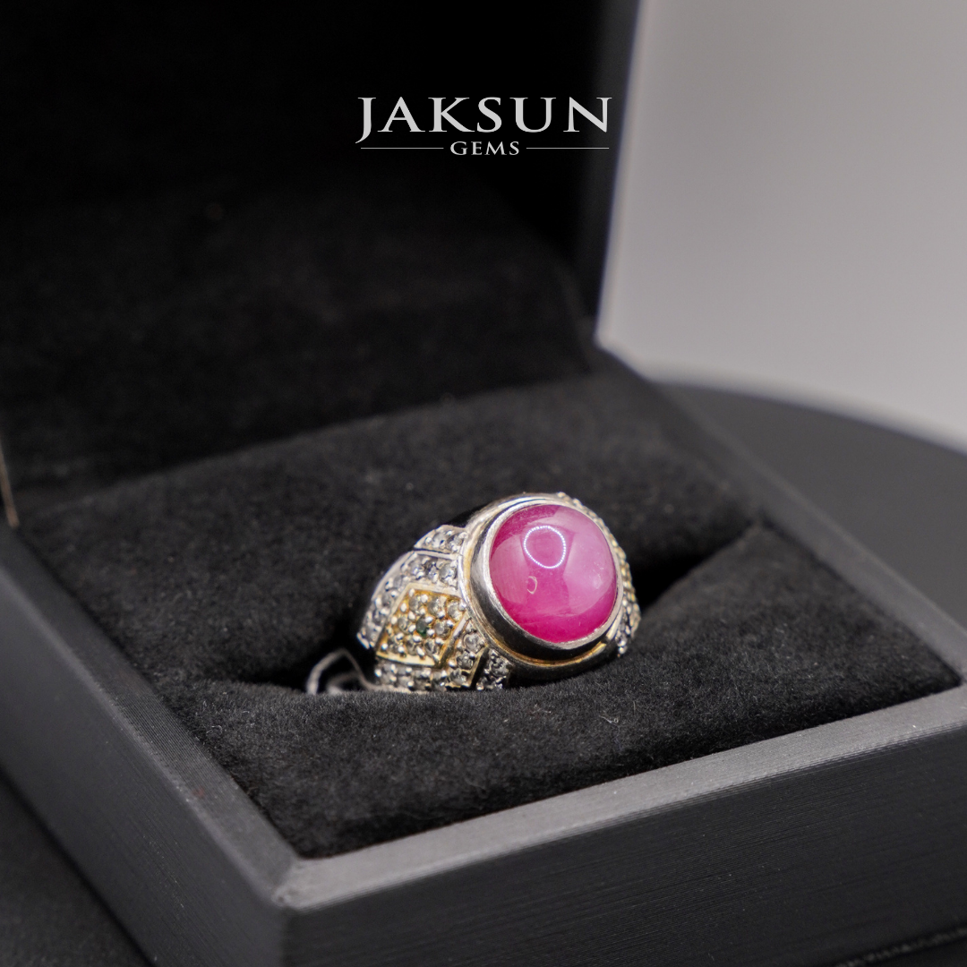 Cincin Ruby (Alpaka Setting) 02