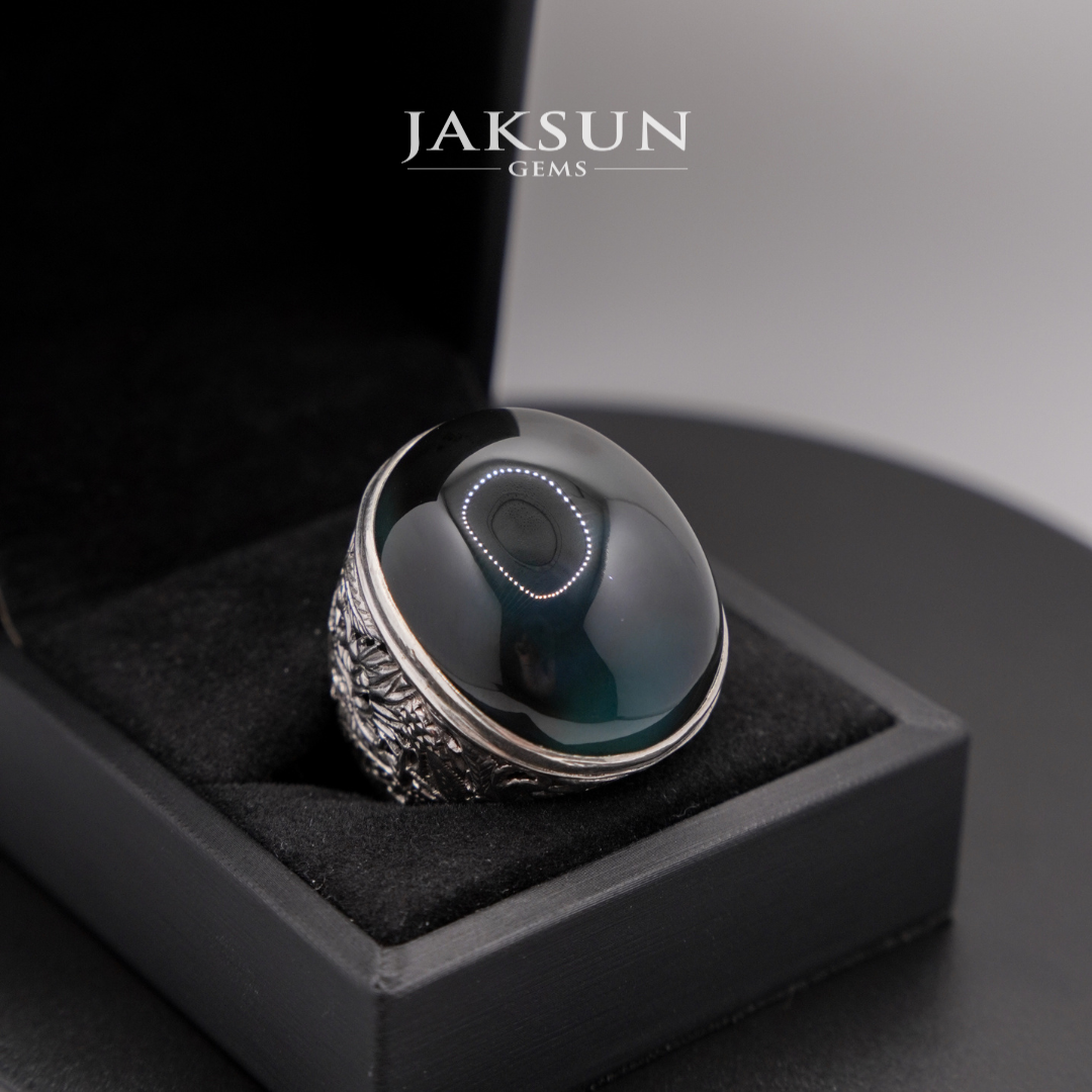 Premium Set: Bacan's Silver 925 Ring With Crafted Design (SRI NAGA) #002