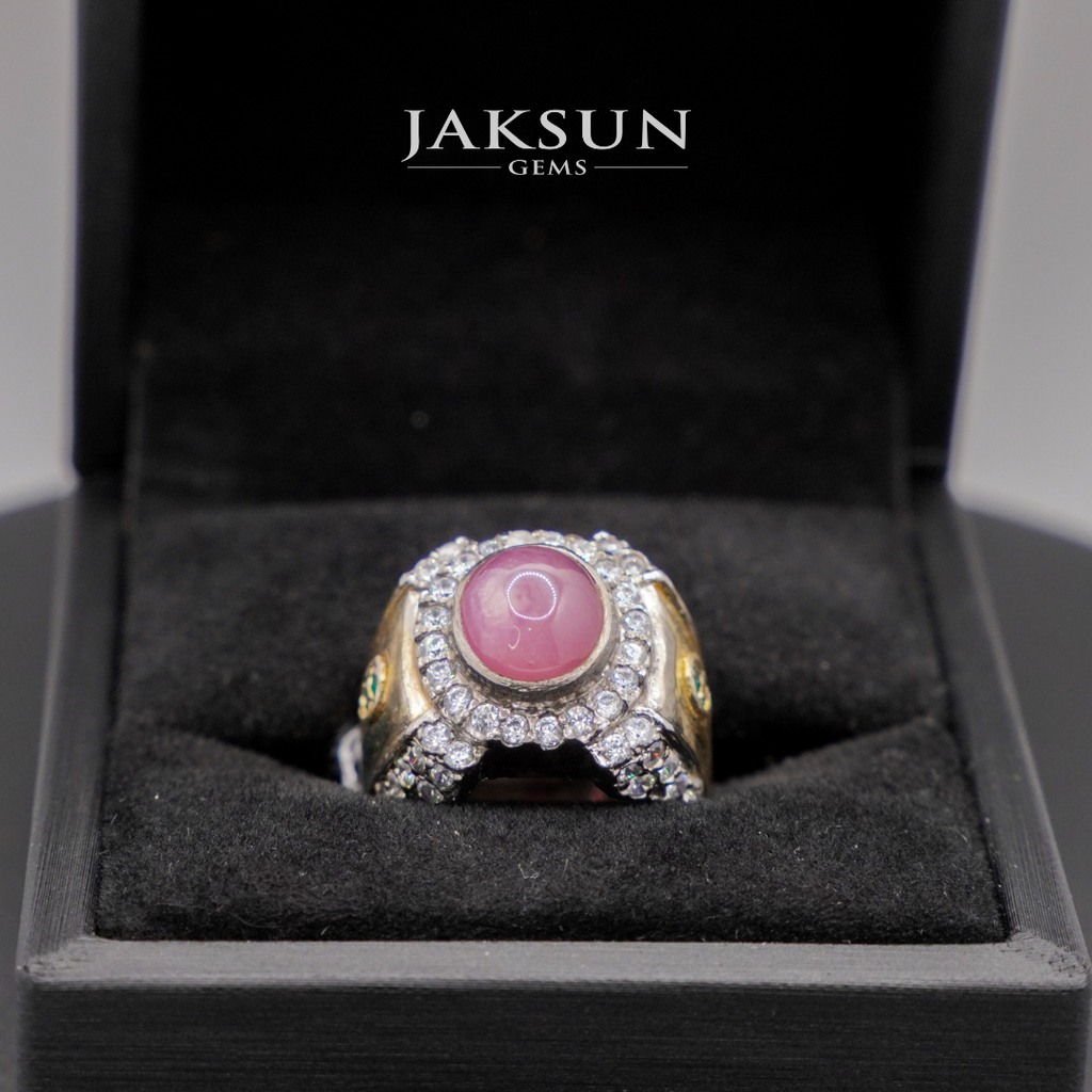Cincin Ruby (Alpaka Setting) 03