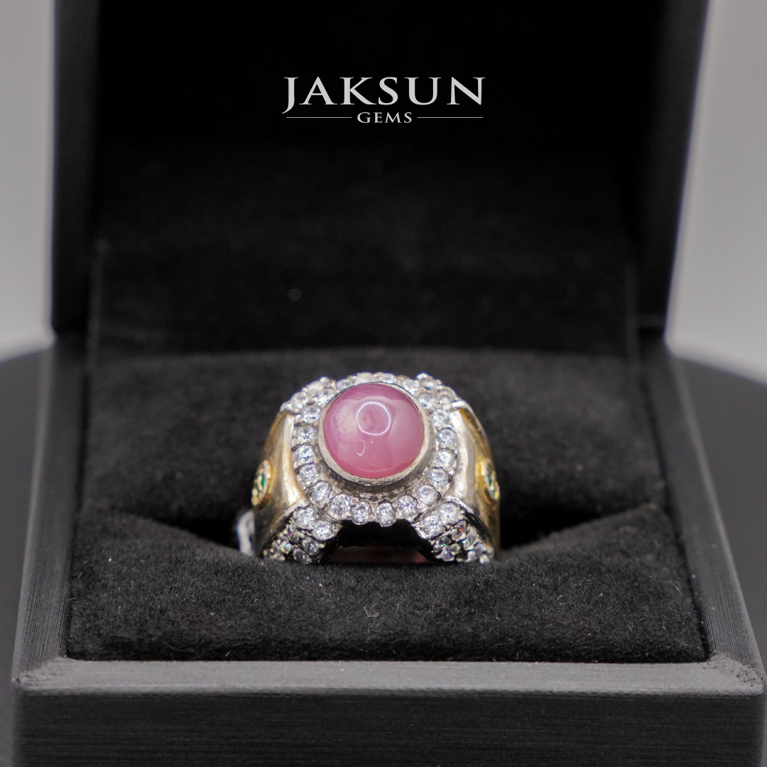 Cincin Ruby (Alpaka Setting) 03