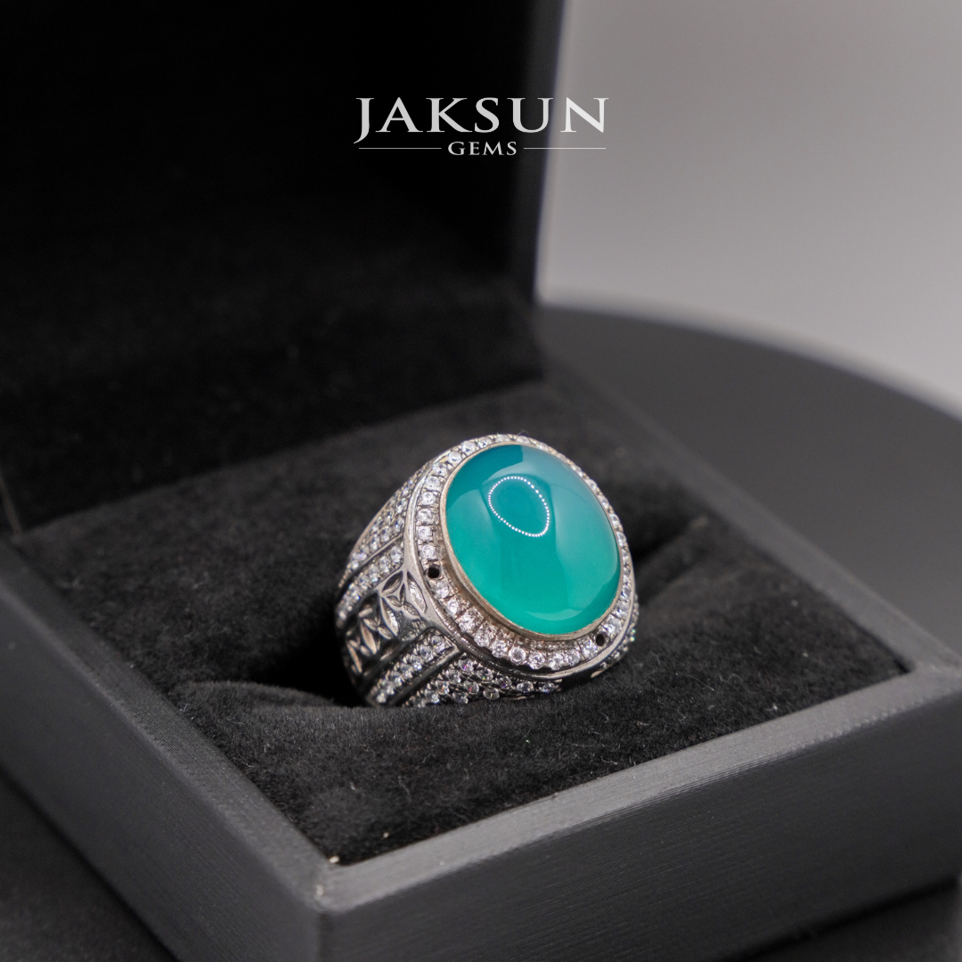 Premium Bacan Silver 925 Ring Set with Authenticity Certificate #02