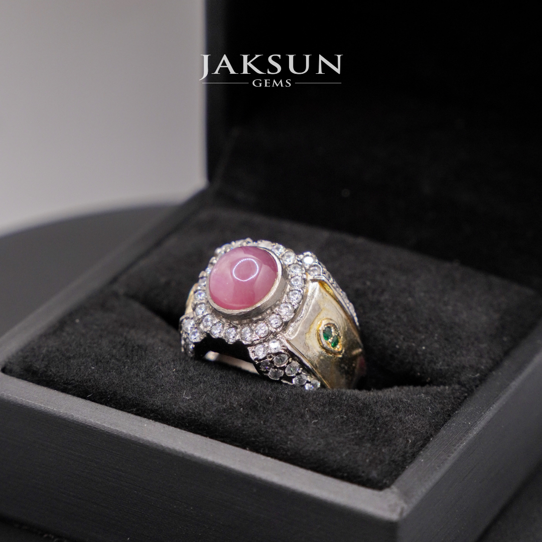 Cincin Ruby (Alpaka Setting) 03