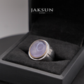 Cincin Purple Chalcedony (Silver Setting) 003